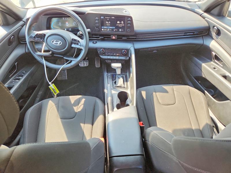 2025 Hyundai Elantra VIN KMHLM4DG6SU054314 COPART salvage auction — REAR END, Salvage Title, sold $6,500 on 2026-07-20 (photo 8)