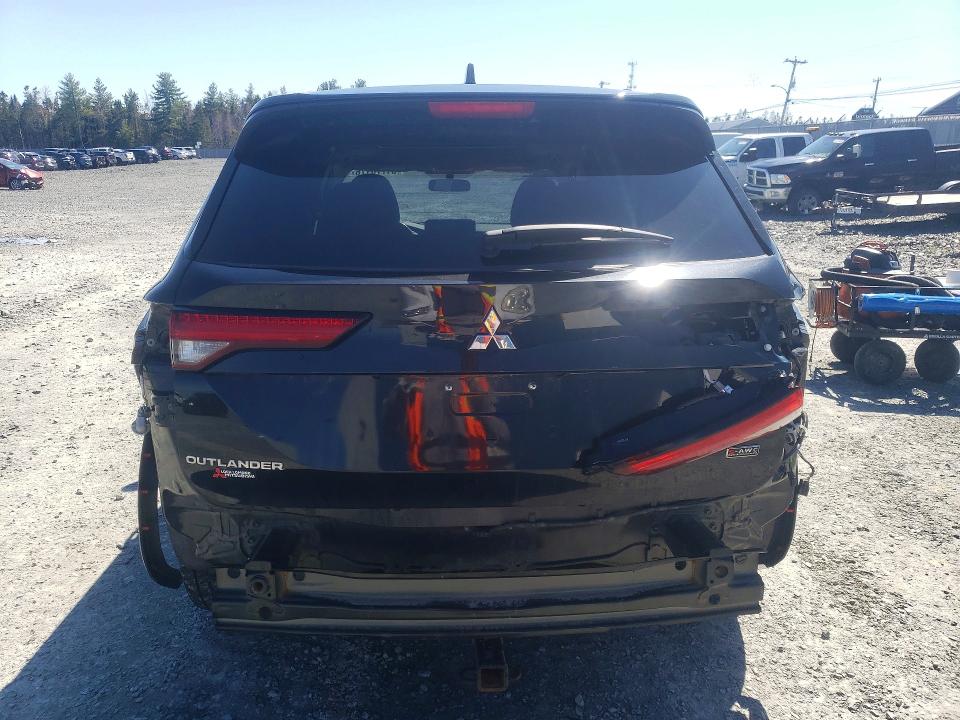 2022 Mitsubishi Outlander VIN JA4J4UA86NZ620465 COPART salvage auction — REAR END, Ns - Salvage Title, sold $400 on 2026-07-30 (photo 6)