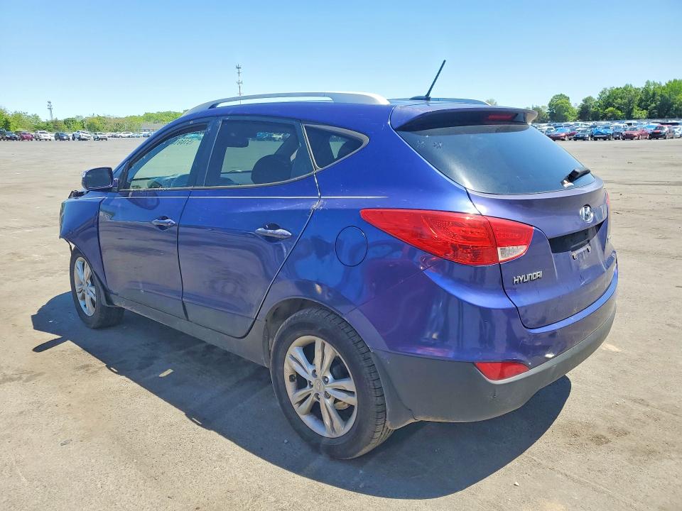 2013 Hyundai Tucson VIN KM8JUCAC7DU693467 COPART salvage auction — FRONT END, NJ - CERT OF TITLE-SALVAGE, sold $1,600 on 2026-07-28 (photo 2)