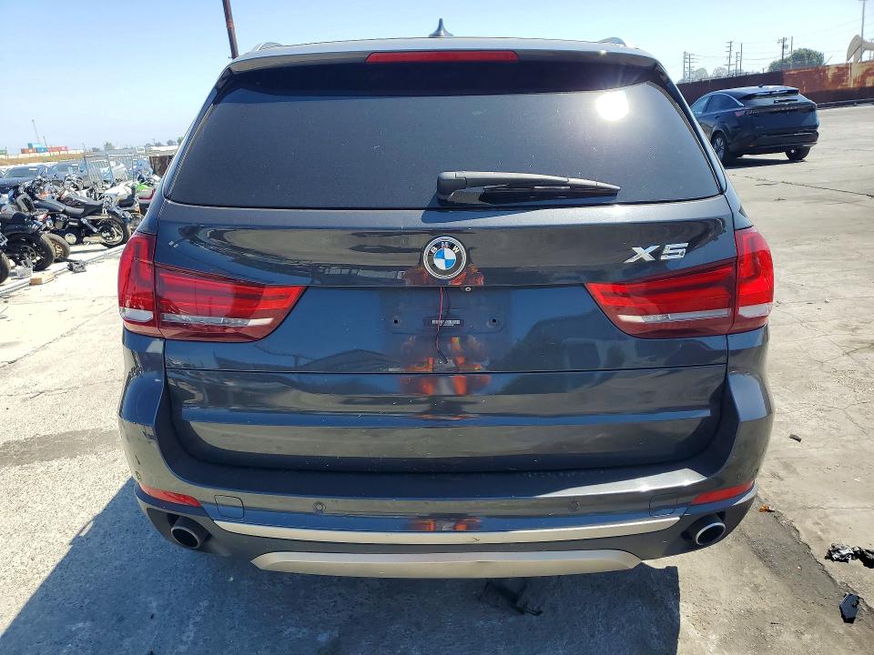 2014 BMW X5 VIN 5UXKR0C52E0C26359 COPART salvage auction — FRONT END, Ca - Salvage Certificate, sold $3,900 on 2026-07-08 (photo 6)