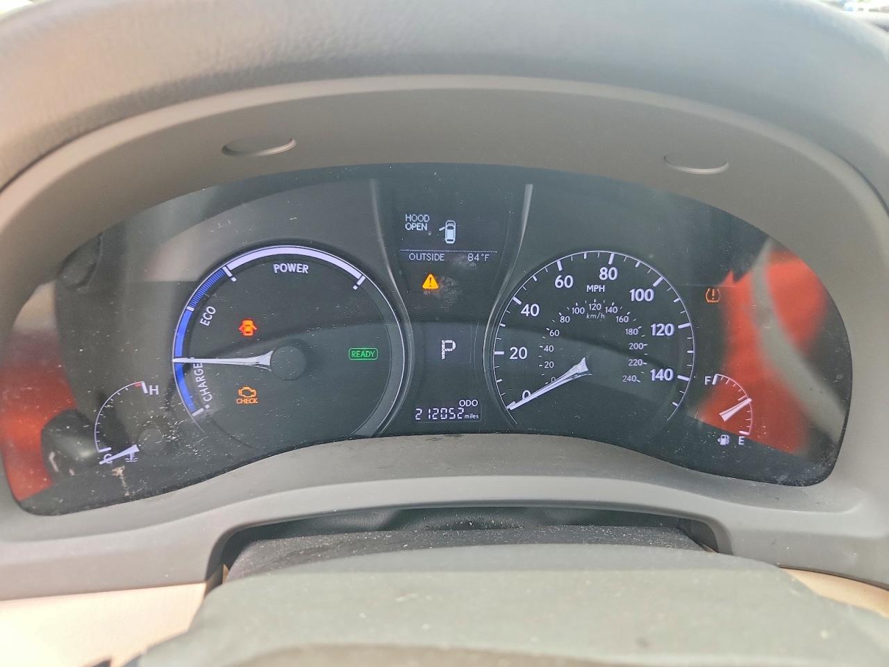 2013 Lexus RX 450h VIN JTJZB1BA5D2006588 COPART salvage auction — Hail, TX - CERTIFICATE OF TITLE, sold $3,400 on 2026-07-02 (photo 9)