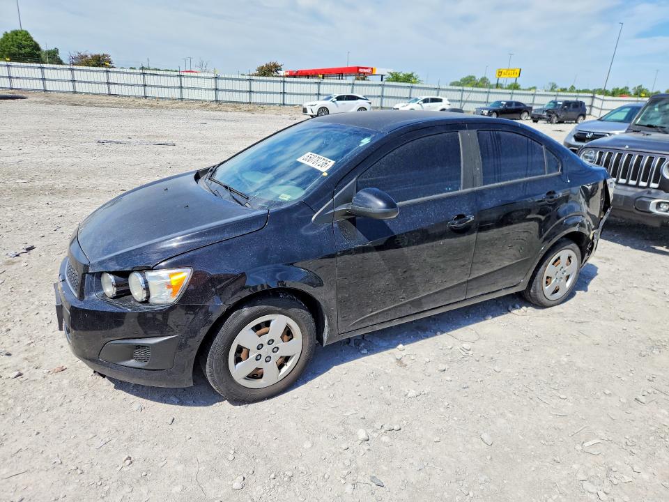 2016 Chevrolet SONIC VIN 1G1JA5SH9G4165896 COPART salvage auction — REAR END, Mt - Certificate Of Title, sold $375 on 2026-07-08 (photo 1)