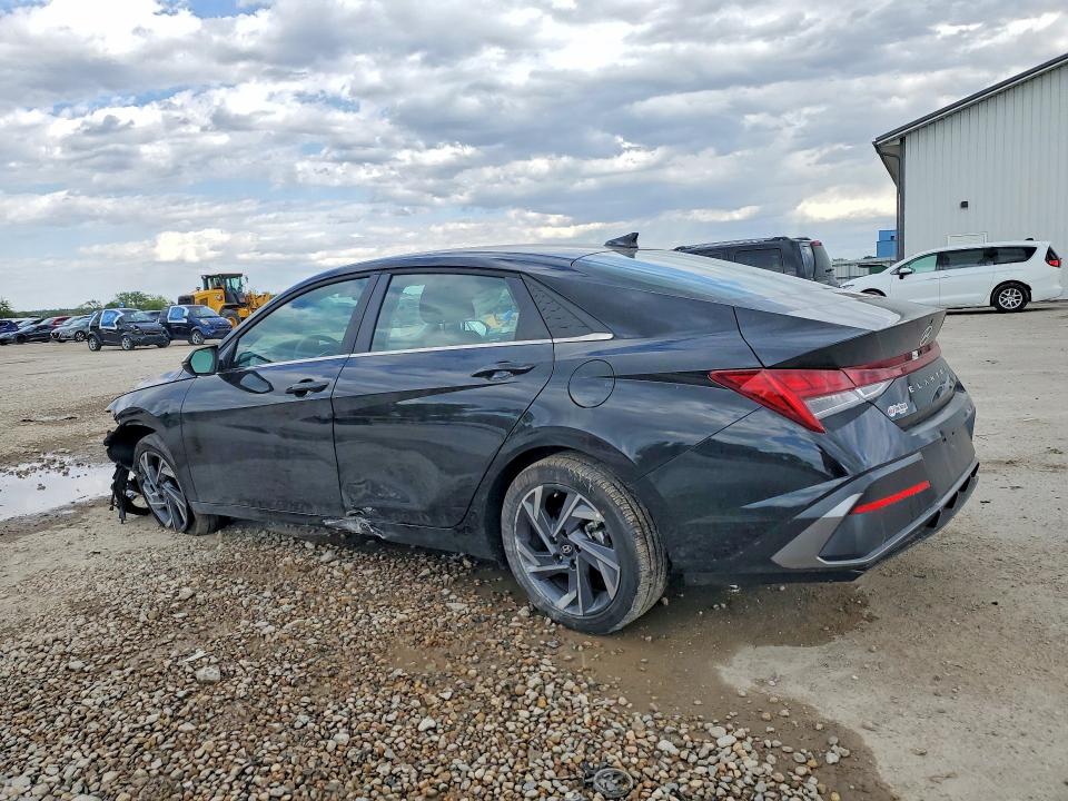 2025 Hyundai VIN KMHLN4DJ9SU175931 COPART salvage auction — FRONT END, Ia - Cert Of Title-Salvage Title, sold $4,800 on 2026-07-10 (photo 2)