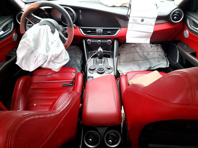2019 Alfa romeo Giulia VIN ZARFANBN4K7616846 COPART salvage auction — FRONT END, Md - Cert Of Salvage > 75% Damage, sold $975 on 2026-07-28 (photo 8)