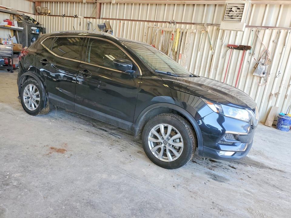 2021 Nissan Rogue VIN JN1BJ1BV8MW569544 COPART salvage auction — SIDE, Tx - Salvage Vehicle Title, sold $1,200 on 2026-07-24 (photo 4)