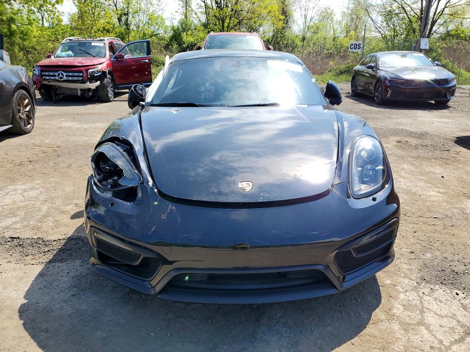 2016 Porsche Cayman VIN WP0AB2A80GK185826 COPART salvage auction — SIDE, Nj - Cert Of Title-Salvage, sold $29,000 on 2026-07-30 (photo 5)