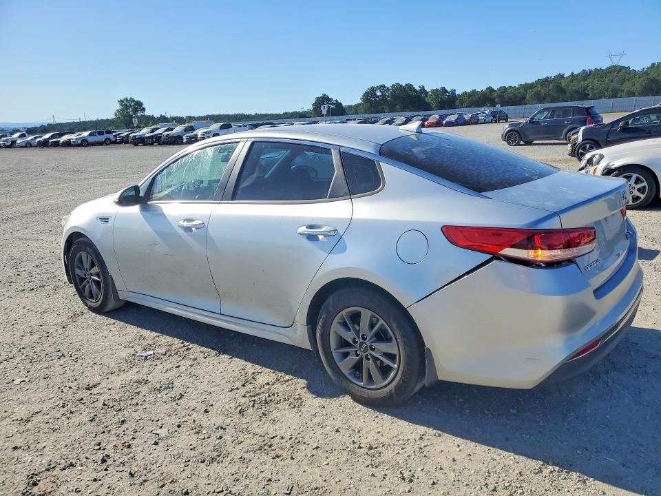 2016 Kia Optima VIN 5XXGT4L19GG011296 COPART salvage auction — REAR END, CA - SALVAGE CERTIFICATE, sold $1,150 on 2026-07-17 (photo 2)