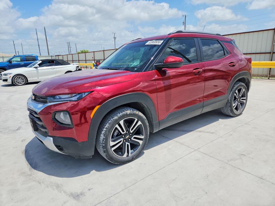 2023 Chevrolet Trailblazer VIN KL79MPSL8PB185437 COPART salvage auction — HAIL, Tx - Certificate Of Title, sold $4,400 on 2026-07-28 (photo 1)