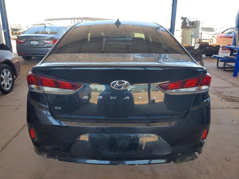 2019 Hyundai Sonata VIN 5NPE24AF2KH753271 COPART salvage auction — FRONT END, Az - Cert Of Title - Salvage, sold $1,300 on 2026-07-02 (photo 6)