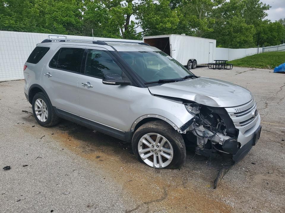 2015 Ford Explorer VIN 1FM5K8D86FGA88787 COPART salvage auction — FRONT END, Va - Certificate Of Title, sold $600 on 2026-07-07 (photo 4)