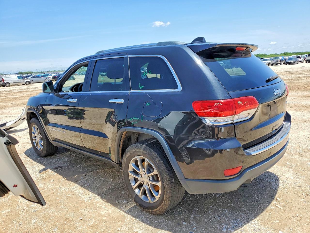 2014 Jeep Grand Cherokee VIN 1C4RJFBGXEC294305 COPART salvage auction — Vandalized, TX - SALVAGE VEHICLE TITLE, sold $3,700 on 2026-07-09 (photo 2)
