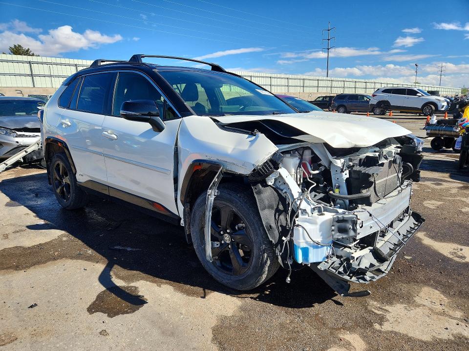 2021 Toyota Rav 4 VIN JTME6RFV9MJ007816 COPART salvage auction — FRONT END, Nm - Cert Of Title-Salvage, sold $3,200 on 2026-07-23 (photo 4)