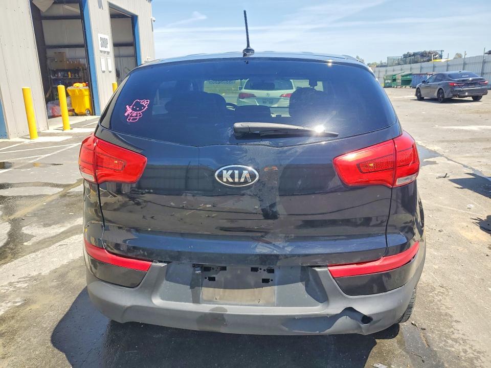 2014 Kia Sportage VIN KNDPBCAC2E7549376 COPART salvage auction — FRONT END, In - Certificate Of Title, sold $525 on 2026-07-03 (photo 6)
