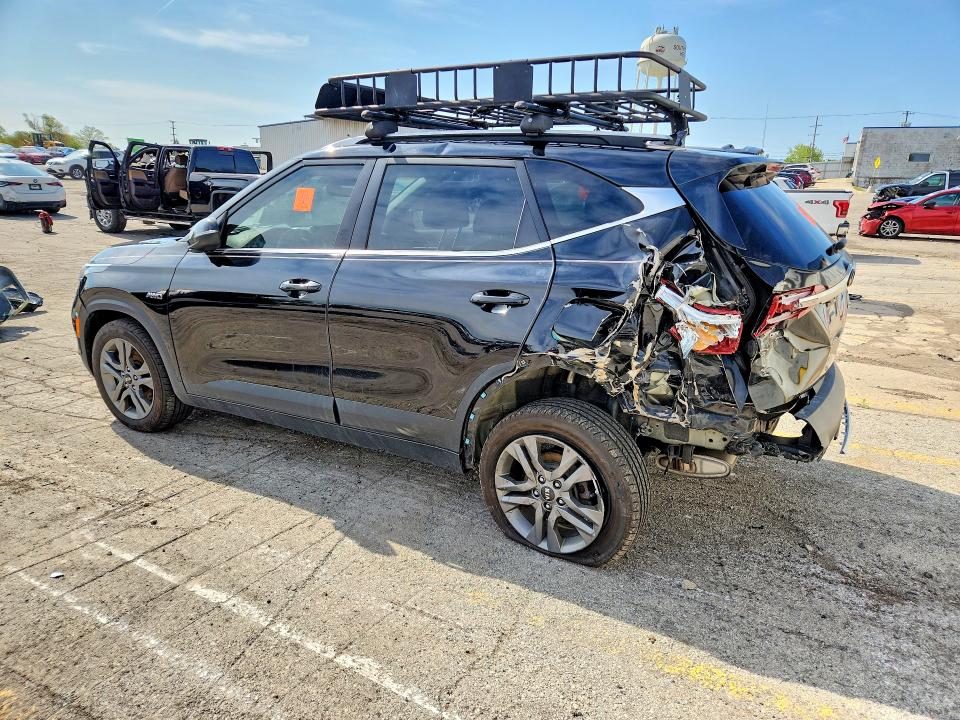 2021 Kia Seltos VIN KNDEUCAA3M7043828 COPART salvage auction — REAR END, Il - Salvage Certificate, sold $3,450 on 2026-07-10 (photo 2)