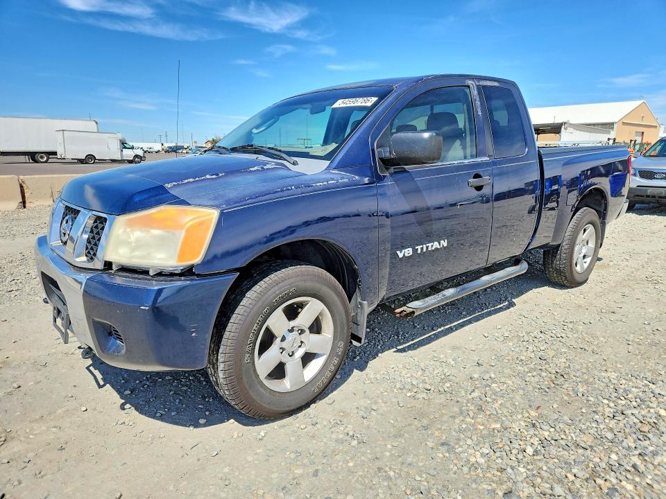 2008 Nissan TITAN VIN 1N6AA06C68N322012 — COPART salvage auction photo