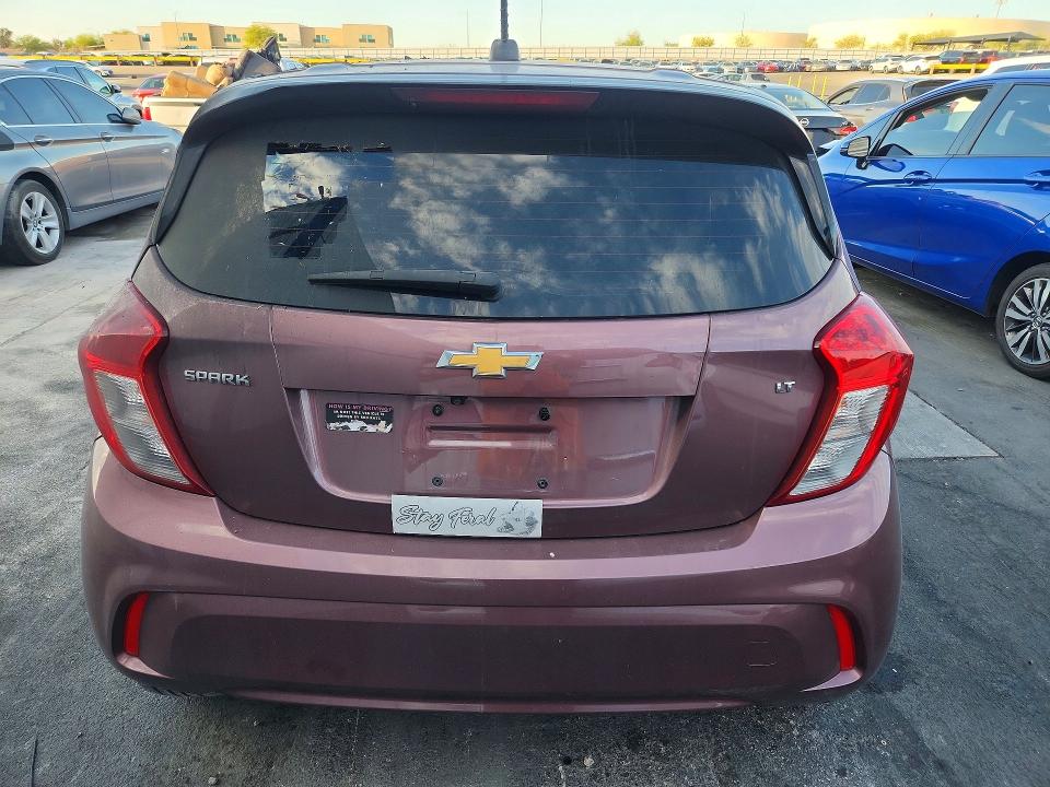 2019 Chevrolet Spark VIN KL8CD6SA2KC748060 COPART salvage auction — BURN, Nv - Non-Repairable Vehicle Cert, sold $125 on 2026-07-15 (photo 6)