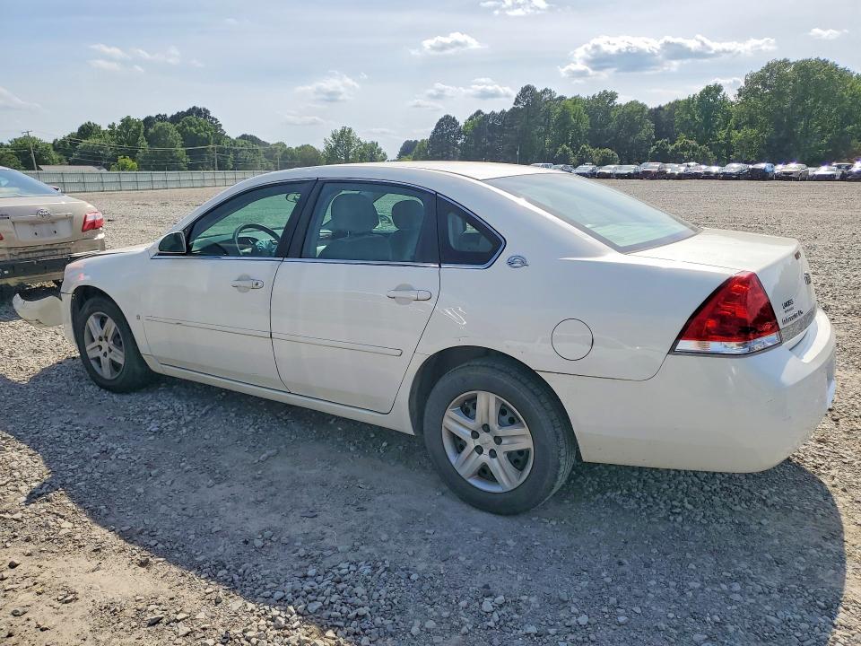2008 Chevrolet Impala VIN 2G1WB58K581306188 COPART salvage auction — FRONT END, Ar - Cert Of Title-Salvage, sold $425 on 2026-07-08 (photo 2)