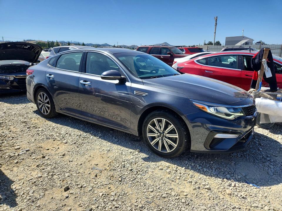 2020 Kia Optima VIN 5XXGU4L15LG408611 COPART salvage auction — REAR END, CA - SALVAGE CERTIFICATE, sold $60 on 2026-07-21 (photo 4)