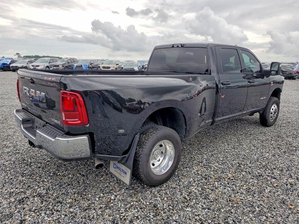 2025 Ram 3500 VIN 3C63RRHL4SG570918 COPART salvage auction — FRONT END, Tx - Salvage Vehicle Title, sold $35,750 on 2026-07-27 (photo 3)