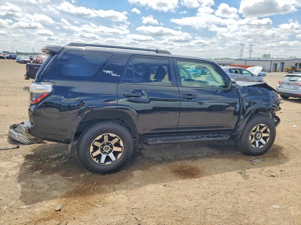 2021 Toyota 4runner VIN JTERU5JR0M5874889 COPART salvage auction — FRONT END, Il - Salvage Certificate, sold $16,600 on 2026-07-07 (photo 3)