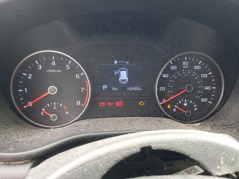 2021 Kia Sportage VIN KNDPMCAC8M7938452 COPART salvage auction — SIDE, MO - SALVAGE CERTIFICATE OF TITLE, sold $175 on 2026-07-28 (photo 9)