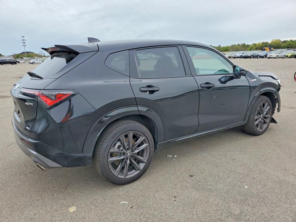 2025 Acura Adx VIN 3HDSA2H52SM715801 COPART salvage auction — FRONT END, Ny - Mv-907A Salvage Certificate, sold $11,100 on 2026-07-13 (photo 3)