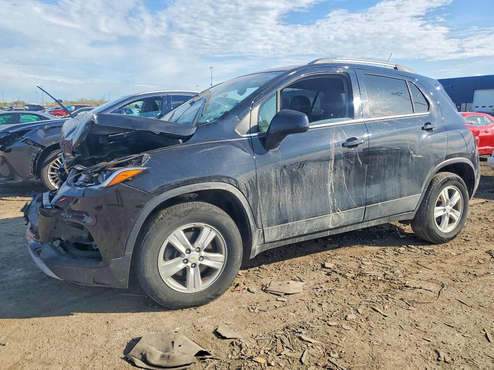 2020 Chevrolet Trax VIN KL7CJPSBXLB327092 COPART salvage auction — FRONT END, Mi - Certificate Of Title, sold $1,850 on 2026-07-17 (photo 1)