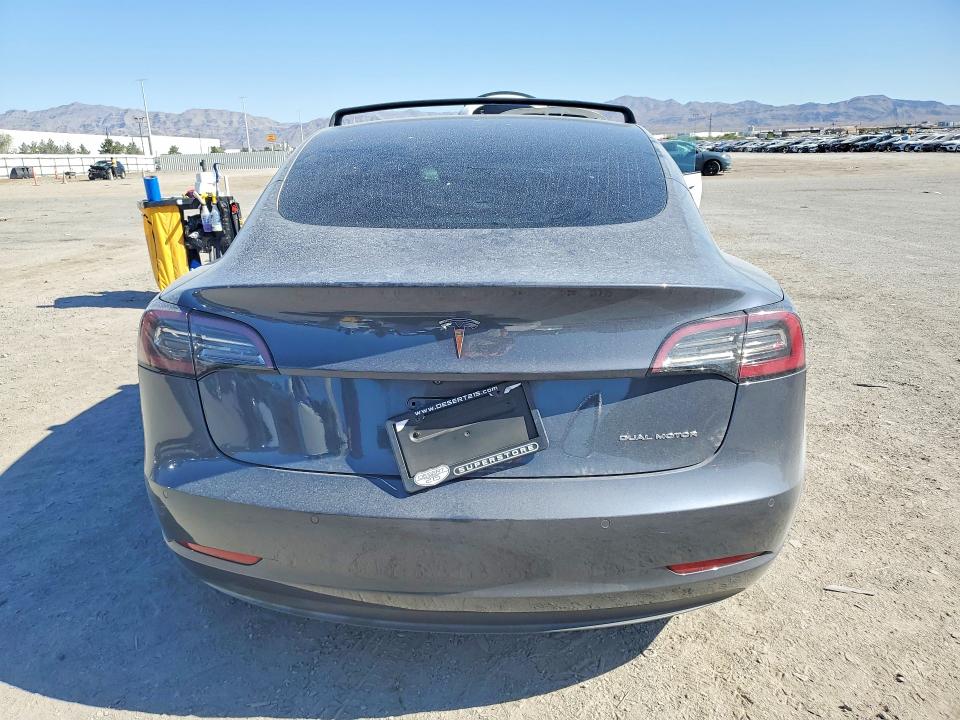 2020 Tesla Model 3 VIN 5YJ3E1EB4LF649708 COPART salvage auction — FRONT END, Nv - Salvage Title, sold $500 on 2026-07-28 (photo 6)
