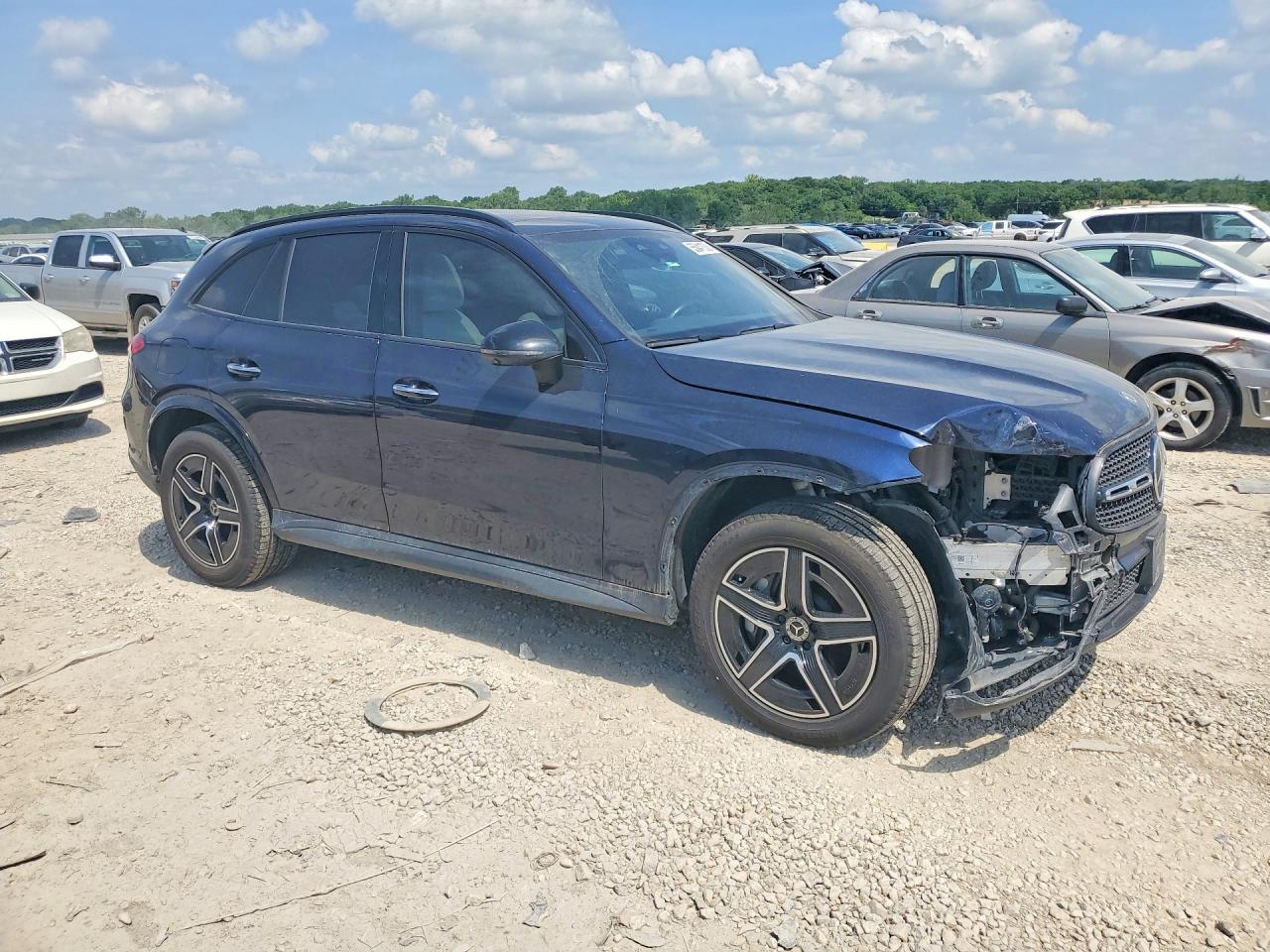 2023 Mercedes-Benz GLC-Class VIN W1NKM4HB8PU030207 COPART salvage auction — Front End, ID - SALVAGE CERTIFICATE OF TITLE, sold $23,500 on 2026-08-20 (photo 4)