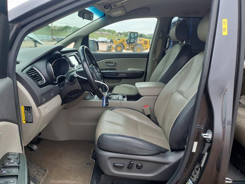 2017 Kia SEDONA VIN KNDMB5C15H6333039 COPART salvage auction — HAIL, Salvage Title, sold $275 on 2026-07-27 (photo 7)