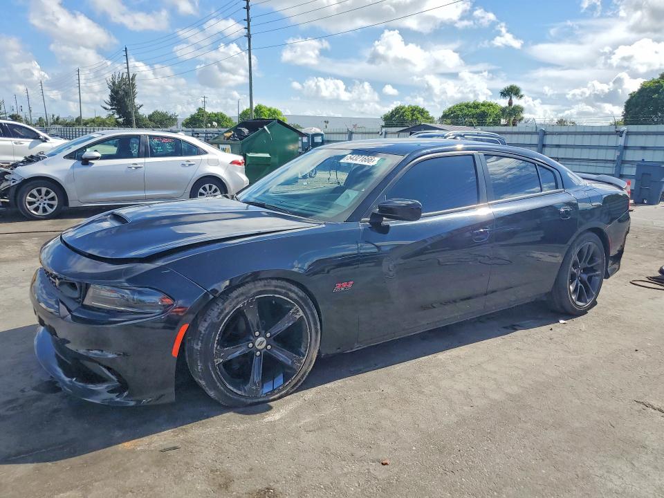 2021 Dodge Charger VIN 2C3CDXGJ9MH559268 — COPART salvage auction photo