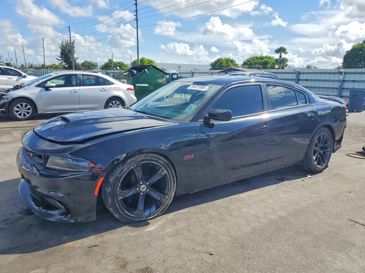 2021 Dodge Charger VIN 2C3CDXGJ9MH559268 — COPART salvage auction photo