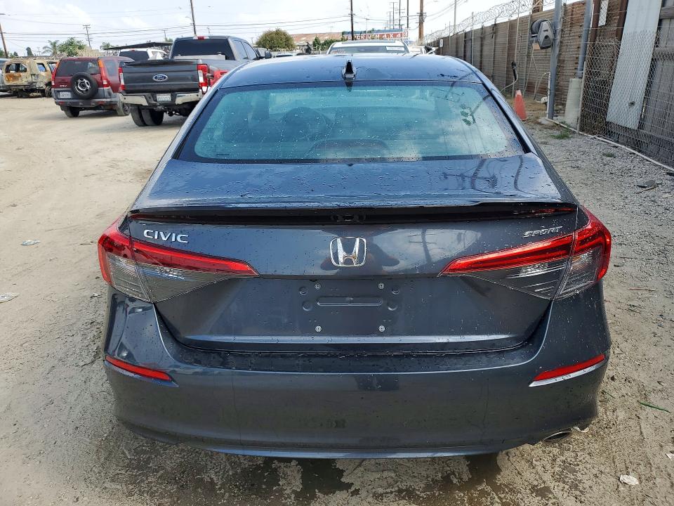 2024 Honda Civic VIN 2HGFE2F51RH519367 COPART salvage auction — FRONT END, Ca - Salvage Certificate, sold $7,000 on 2026-07-02 (photo 6)