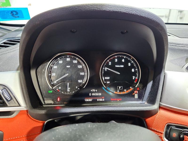 2018 BMW X2 VIN WBXYJ5C30JEF78807 COPART salvage auction — FRONT END, Nh - Cert Of Title-Salvage, sold $4,300 on 2026-07-07 (photo 9)