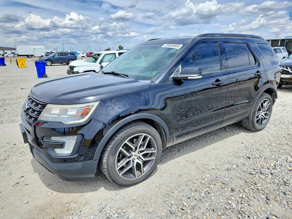 2017 Ford VIN 1FM5K8GTXHGC27533 COPART salvage auction — REAR END, Co - Public - Salvage Title, sold $2,850 on 2026-07-02 (photo 1)