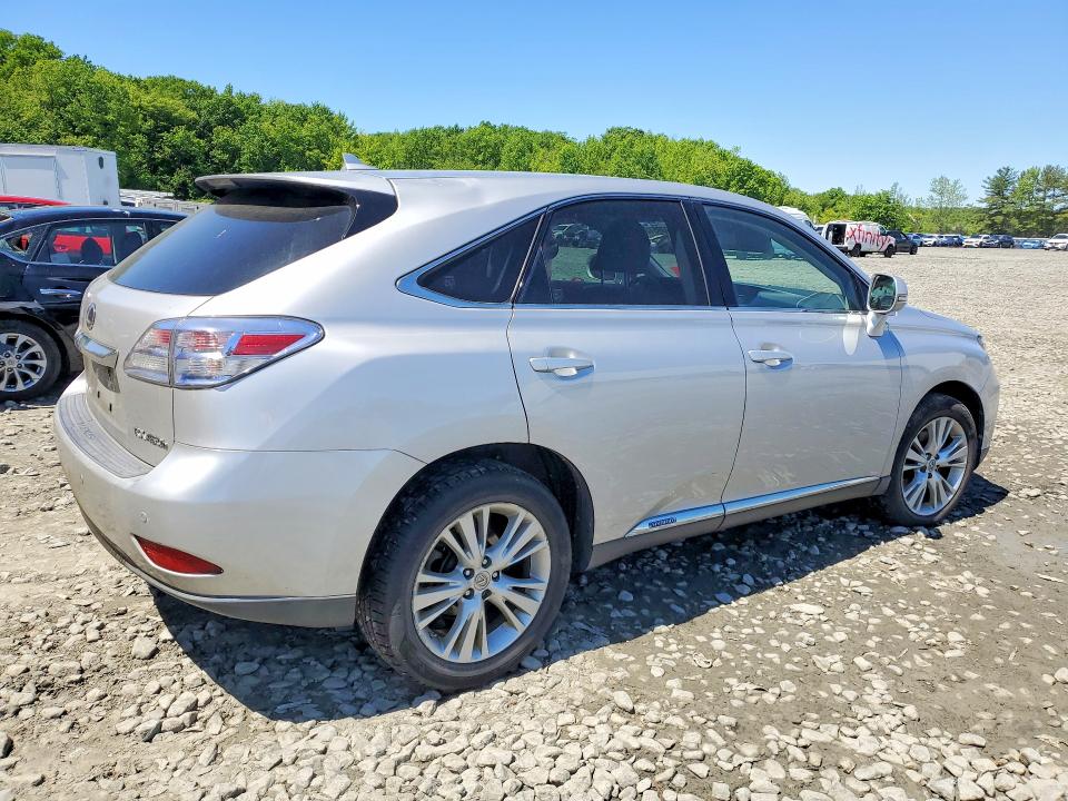 2012 Lexus Rx VIN JTJZB1BA5C2006363 COPART salvage auction — MINOR DENT/SCRATCHES, Nj - Cert Of Title-Salvage, sold $2,500 on 2026-07-08 (photo 3)