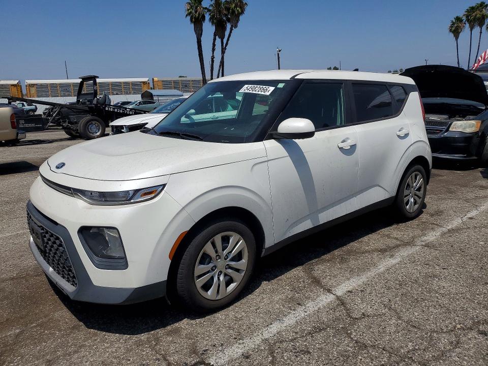 2021 Kia Soul VIN KNDJ23AU1M7130948 COPART salvage auction — SIDE, Ca - Salvage Certificate, sold $2,900 on 2026-07-10 (photo 1)