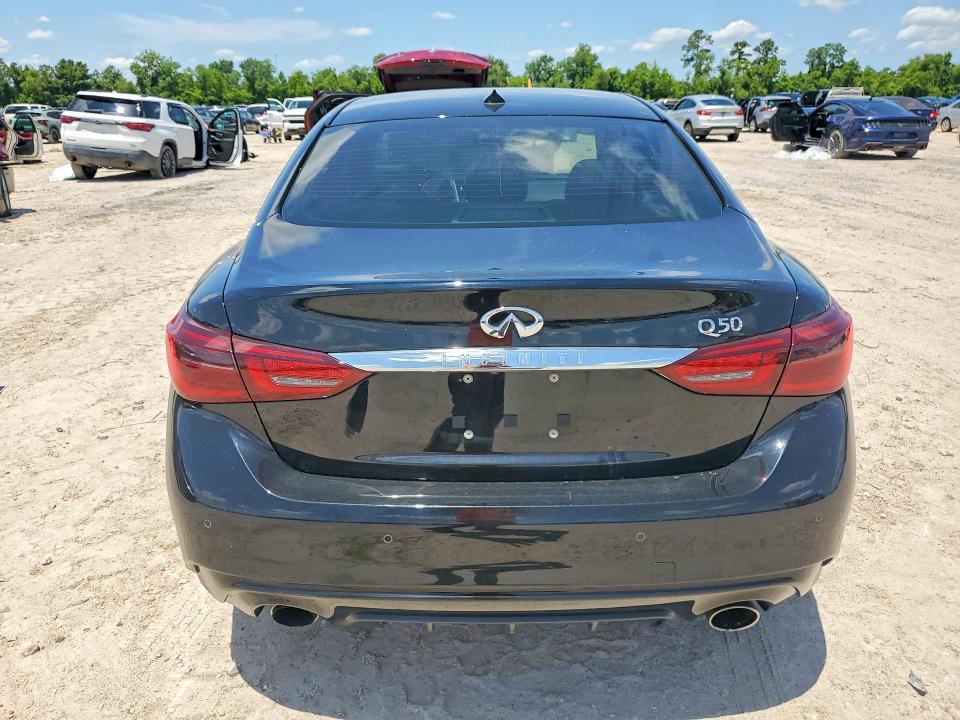 2021 Infiniti VIN JN1EV7BP7MM700559 COPART salvage auction — WATER/FLOOD, Tx - Salvage Title-Flood Damage, sold $2,200 on 2026-07-10 (photo 6)
