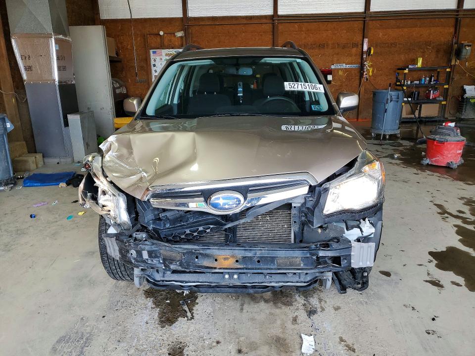 2016 Subaru Forester VIN JF2SJADC4GH401421 COPART salvage auction — FRONT END, Pa - Certificate Of Salvage, sold $300 on 2026-07-23 (photo 5)
