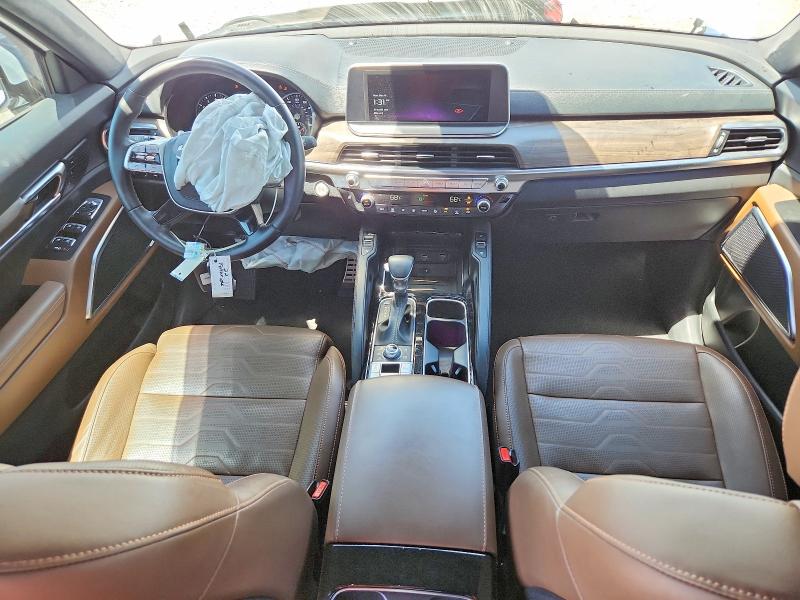 2022 Kia Telluride VIN 5XYP5DHC3NG293741 COPART salvage auction — FRONT END, Az - Cert Of Title - Salvage, sold $7,500 on 2026-07-10 (photo 8)