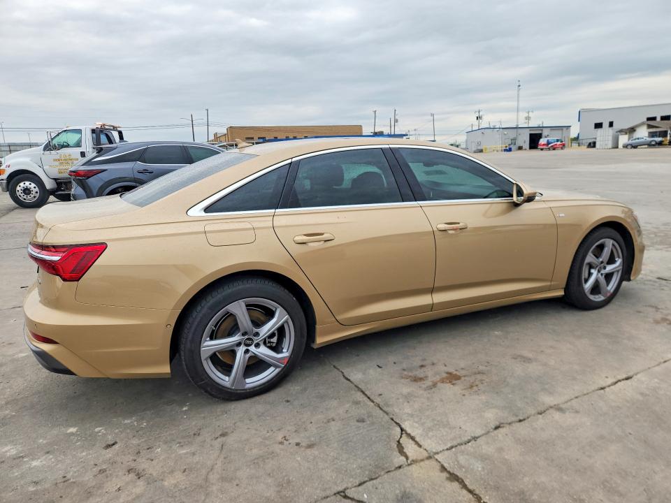 2024 Audi A6 VIN WAUM2BF22RN044515 COPART salvage auction — SIDE, Tx - Salvage Vehicle Title, sold $18,100 on 2026-09-10 (photo 5)