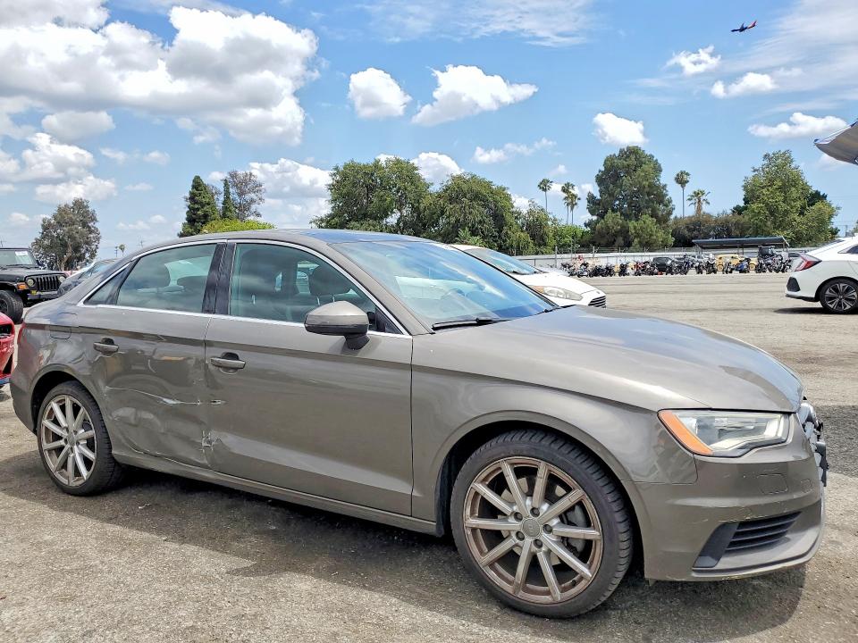2016 Audi A3 VIN WAUE8GFFXG1040381 COPART salvage auction — SIDE, CA - NON-REPAIRABLE VEHICLE CERT, sold $1,550 on 2026-07-14 (photo 4)