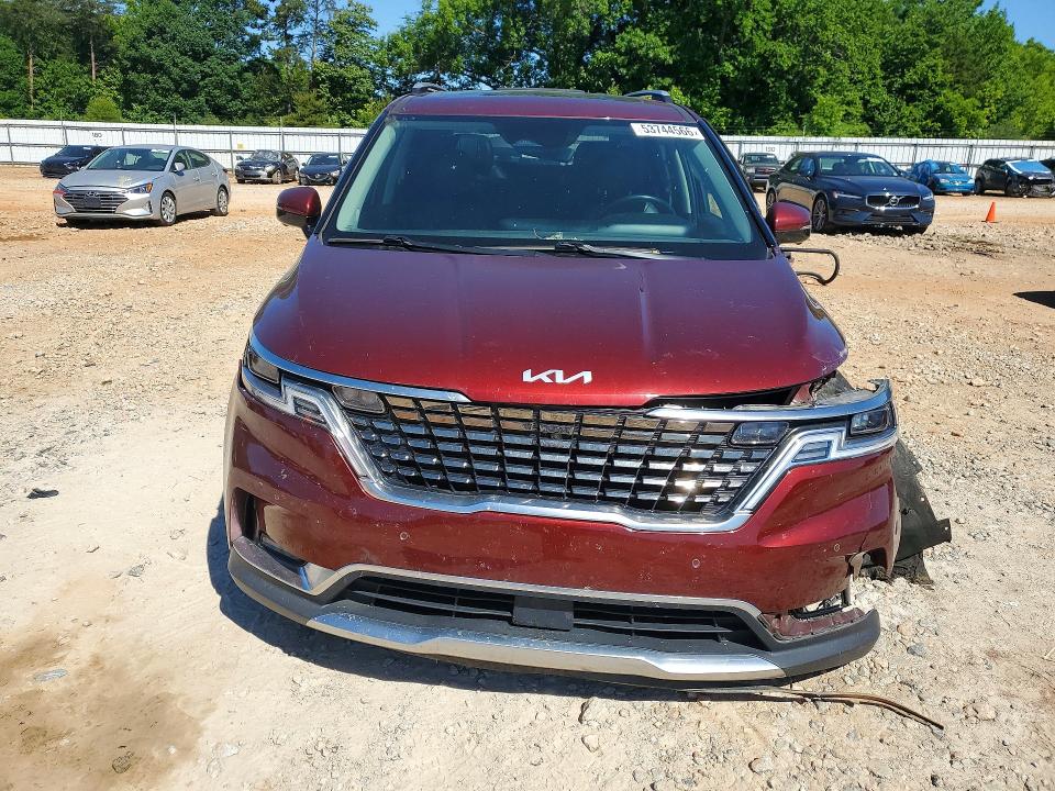 2022 Kia Carnival VIN KNDNE5H31N6080285 COPART salvage auction — FRONT END, Nc - Salvage Certificate Of Title, sold $175 on 2026-07-27 (photo 5)