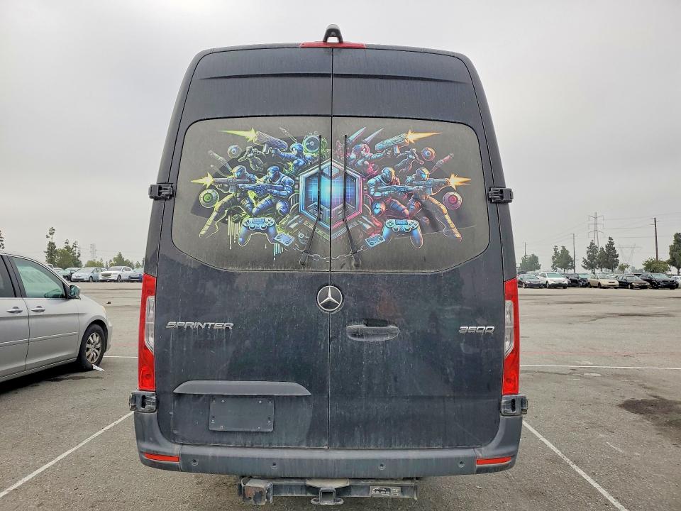 2019 Mercedes-benz Sprinter VIN WD4PF1CD4KP180035 COPART salvage auction — MINOR DENT/SCRATCHES, Ca - Salvage Certificate (P), sold $26,250 on 2026-07-02 (photo 6)