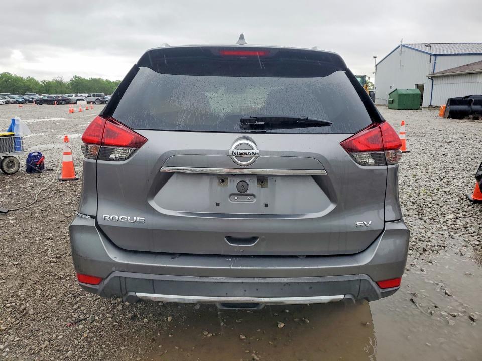 2017 Nissan Rogue VIN KNMAT2MT1HP595147 COPART salvage auction — FRONT END, OH - CERT OF TITLE-SALVAGE, sold $600 on 2026-07-24 (photo 6)
