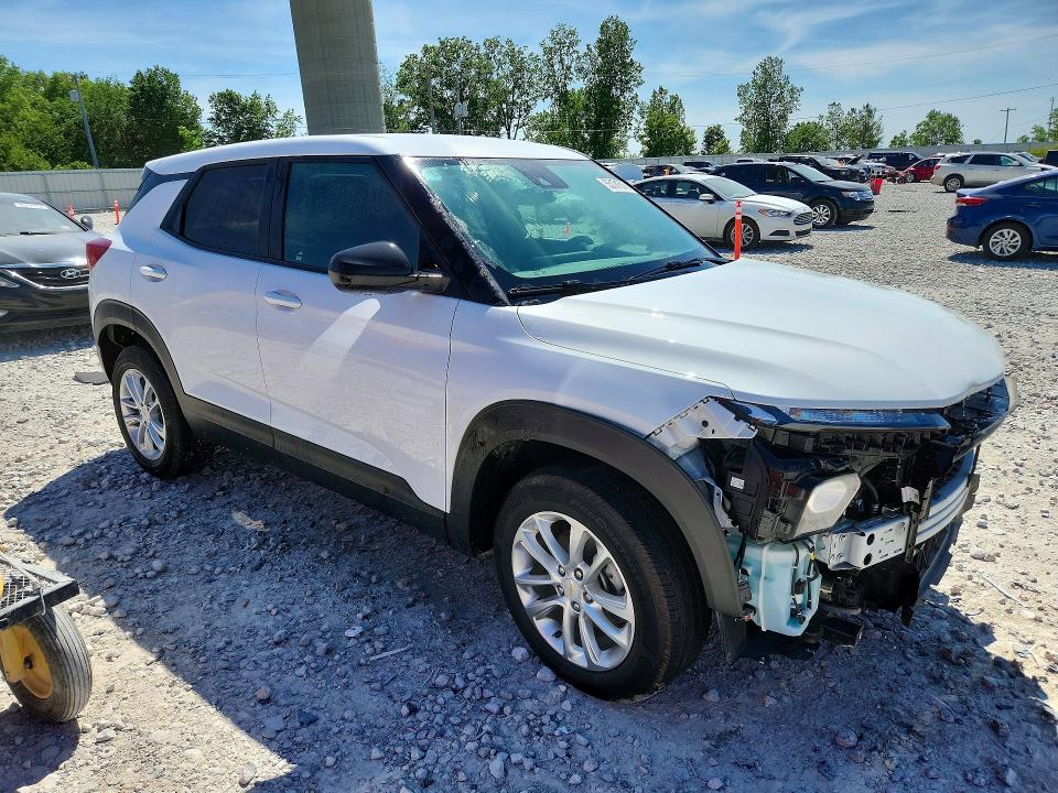 2025 Chevrolet Trailblazer VIN KL79MNSL8SB125784 COPART salvage auction — FRONT END, Mi - Cert Of Title-Salvage Vehicle, sold $4,950 on 2026-07-23 (photo 4)