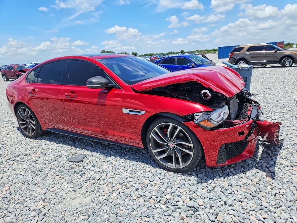 2016 Jaguar VIN SAJBG4BV6GCY17777 COPART salvage auction — FRONT END, Fl - Cert Of Title Slvg Rebuildable, sold $2,450 on 2026-07-17 (photo 4)
