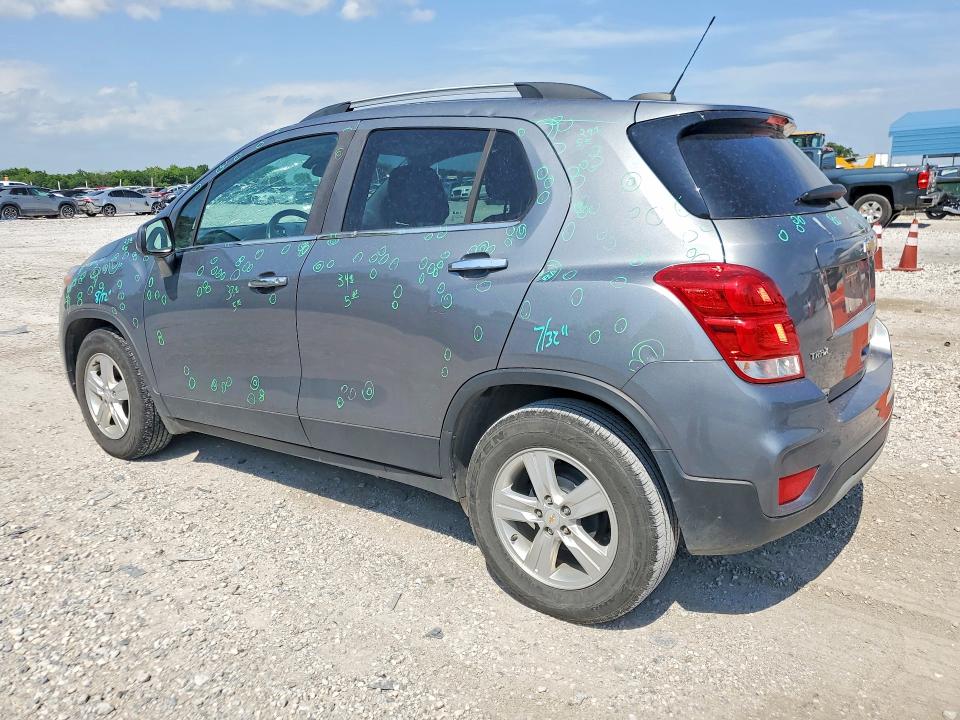 2019 Chevrolet Trax VIN KL7CJLSB3KB921238 COPART salvage auction — HAIL, Ar - Cert Of Title-Salvage, sold $2,050 on 2026-07-06 (photo 2)