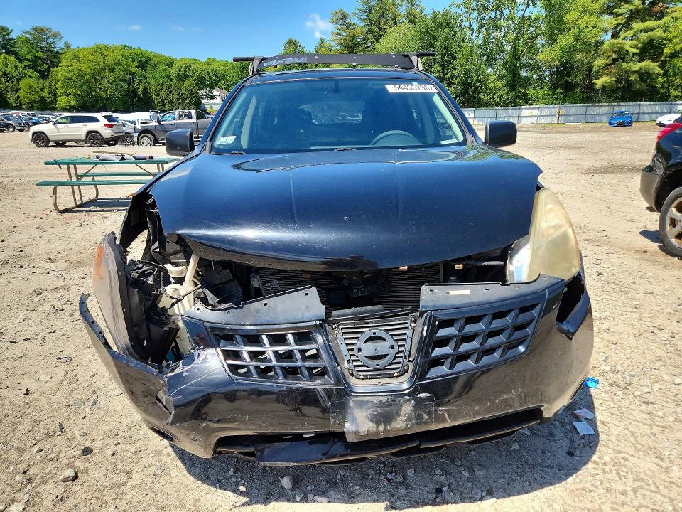 2008 Nissan Rogue sport VIN JN8AS58V98W401538 COPART salvage auction — FRONT END, Ma - Cert Of Title-Reconstrctd Coll, sold $500 on 2026-07-02 (photo 5)