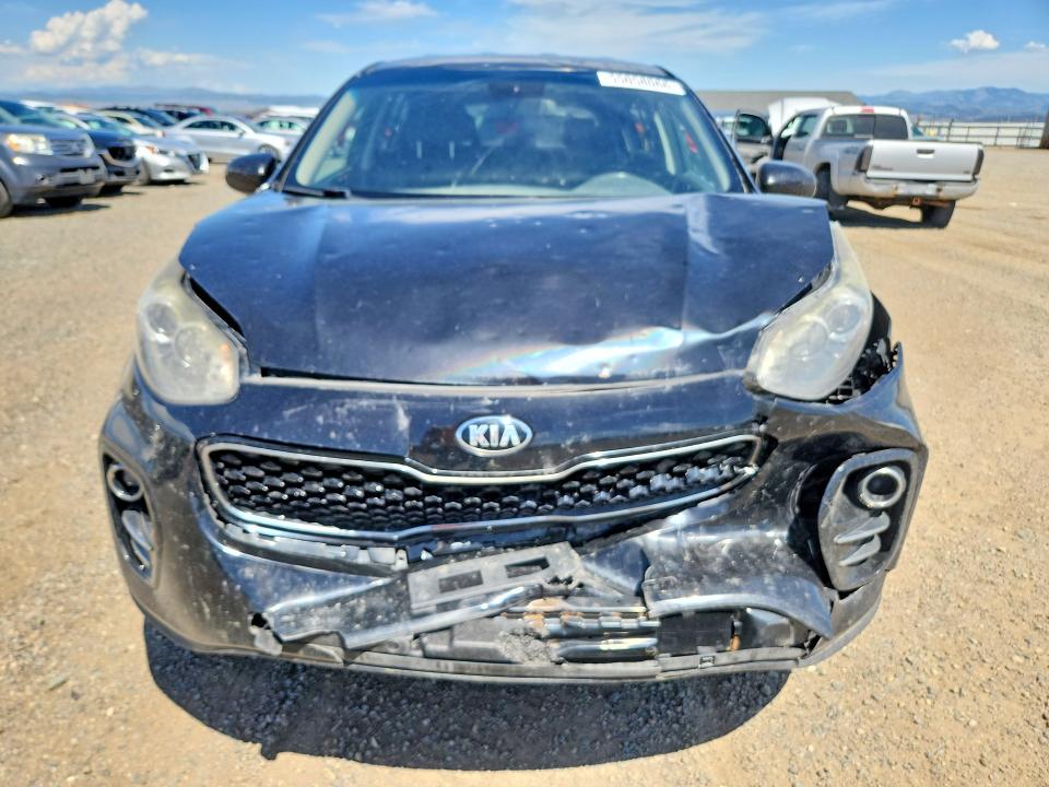 2018 Kia Sportage VIN KNDPMCAC8J7424600 COPART salvage auction — HAIL, Mt - Salvage Certificate Of A Vehic, sold $975 on 2026-07-28 (photo 5)